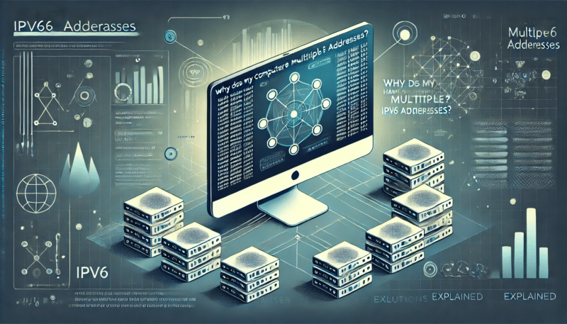 为什么电脑有多个IPv6地址？SLAAC前缀使能和电脑多IPv6地址的原因详解-北美华人网