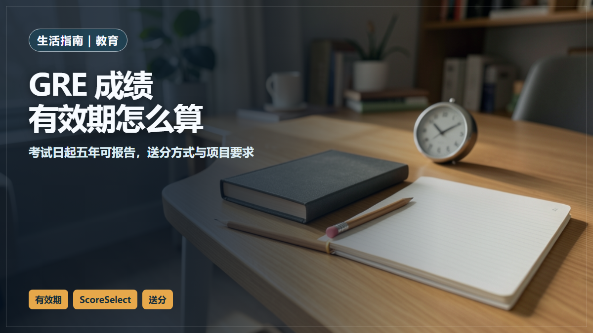 书桌上的学习资料与文具。