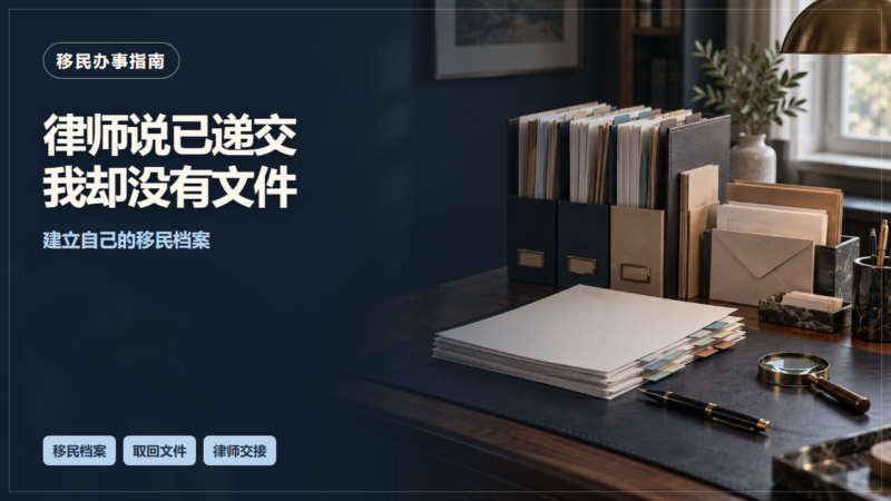 移民申请递交后拿不到文件：如何索取申请副本、收据和案件记录-北美华人网