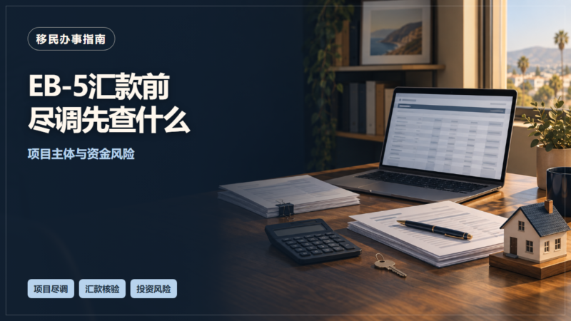 EB-5投资汇款前尽调：项目文件、资金安排与退出条款核对-北美华人网