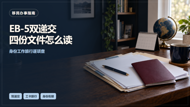 EB-5双递交后的收据、工卡与旅行文件：用途、限制与身份区别-北美华人网