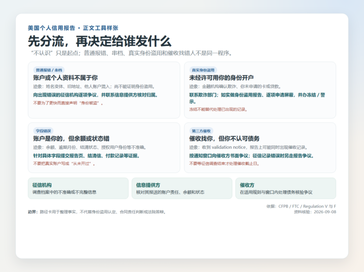 信用报告出现不属于自己的欠款：怎样确认错误、提交异议和跟进？-北美华人网