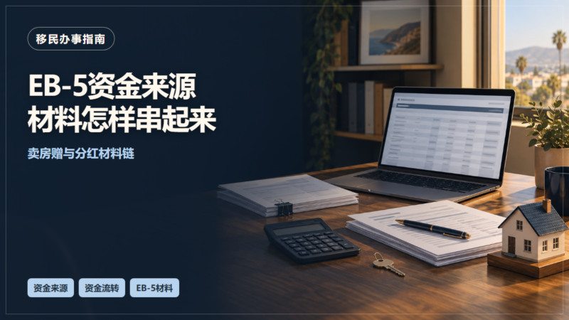 EB-5资金来源证明：卖房款、赠与款和分红的材料清单-北美华人网